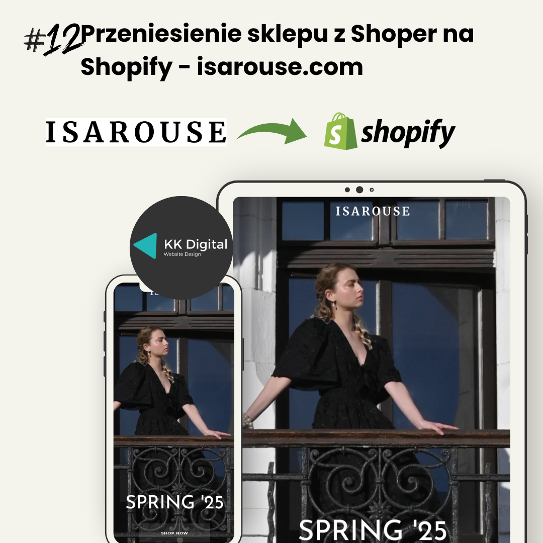 Migracja z Shoper na Shopify z KK Digital