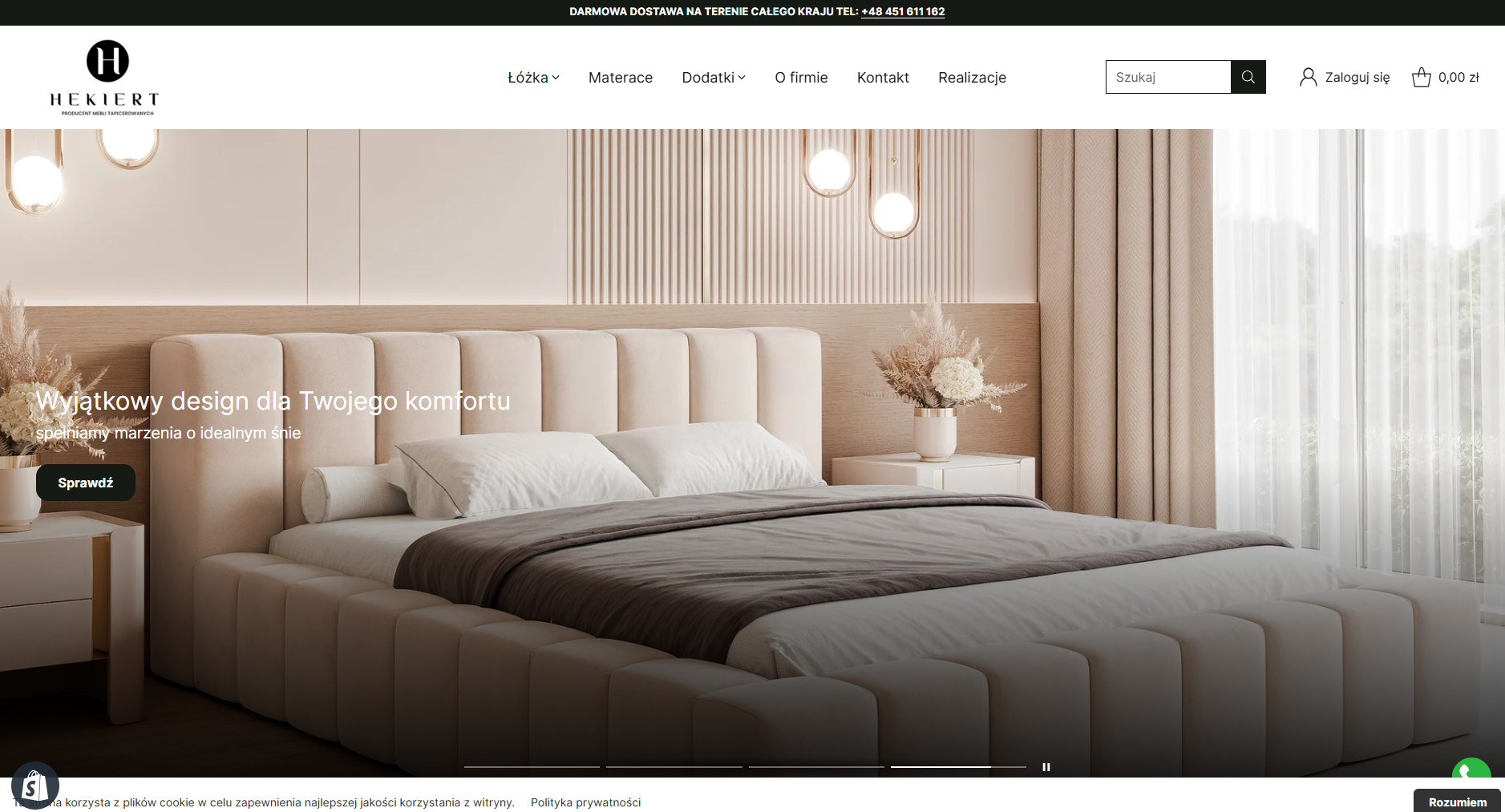Sprzedaż mebli na Shopify Sprzedaż mebli na Shopify