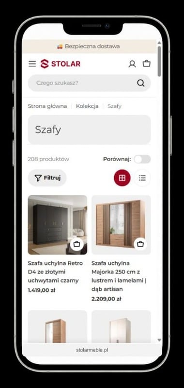 Stolar Meble – katalog szaf na telefonie Stolar Meble – katalog szaf na telefonie