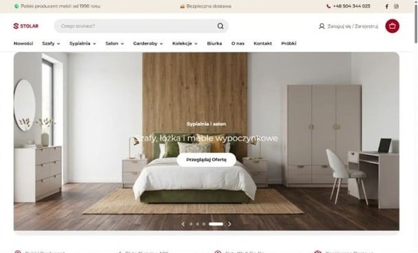 Stolar Meble – strona główna sklepu Strona główna sklepu stolarmeble.pl na Shopify